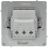 Розетка силовая KANT 2P+E защ. шторки бел. магнолия DKC 7000003