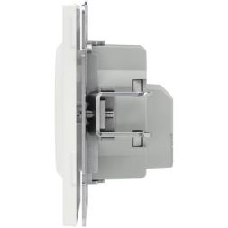 Розетка силовая KANT 2P+E защ. шторки бел. магнолия DKC 7000003