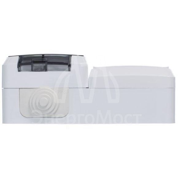 Блок ОП Этюд (1-кл. выкл. + евророз. защ. шторки) IP44 бел. SchE BPA16-241B