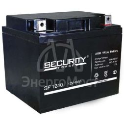 Аккумулятор ОПС 12В 40А.ч Security Force SF 1240
