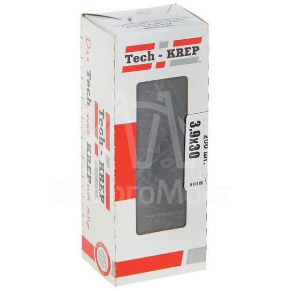 Саморез ШС ГВЛ 3.9х30 (уп.200шт) Tech-KREP 112703