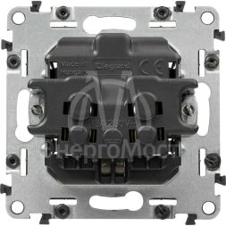Механизм розетки 1-м СП Valena In&#039;matic 16А IP20 250В 2К+З винт. зажимы Leg 753025