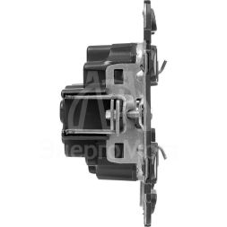 Механизм розетки 1-м СП Valena In&#039;matic 16А IP20 250В 2К+З винт. зажимы Leg 753025