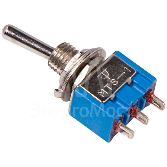 Тумблер 250В 3А (3с) ON-OFF-ON 1п Micro (MTS-103) Rexant 36-4011