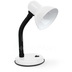 Светильник настольный под лампу на основании СНО 22Б 60Вт Е27 230В (с подвесом) бел. IN HOME 4690612046860