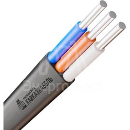 Кабель АВВГ-Пнг(А)-LS 3х6 ОК 0.66кВ (м) Кавказкабель 22010300163