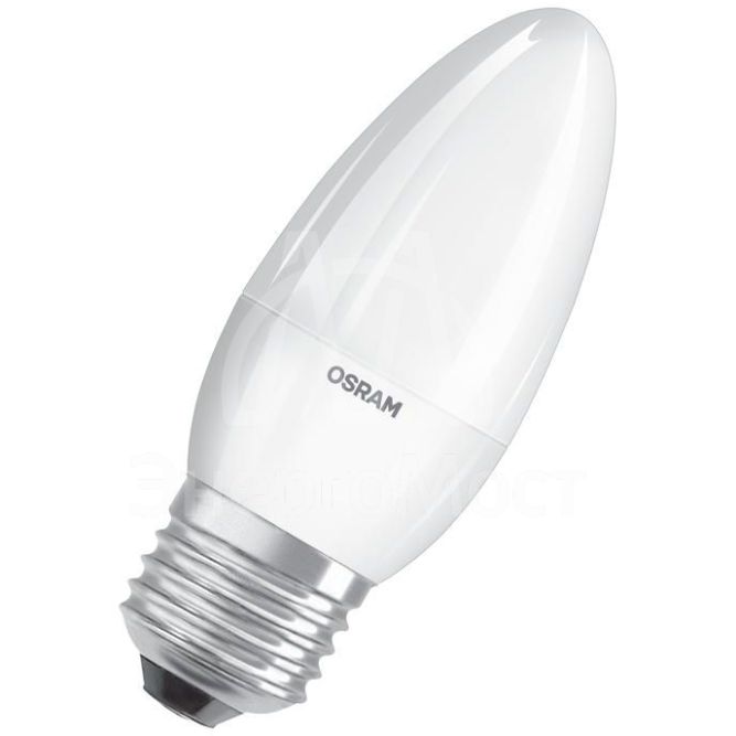 Лампа светодиодная LED Value LVCLB75 10SW/840 230В E27 10х1 RU OSRAM 4058075579569