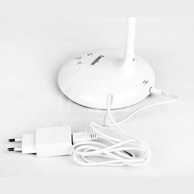 Светильник настольный KD-828 C01 LED 6.5Вт 230В 360лм сенс.рег.ярк .CCT RGB-ночник &amp;quot;Звездн. небо&amp;quot; бел. Camelion 13006