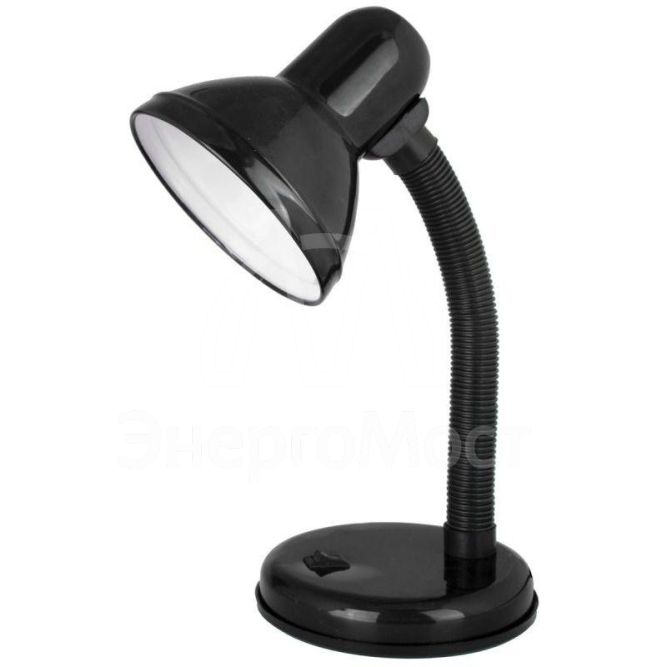 Светильник UF-301 С02 настол. 230В 60Вт черн. Ultraflash 12356