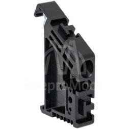 Ограничитель на DIN-рейку 1 винт EW пластик. EKF ahdw-ew