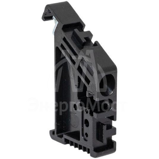 Ограничитель на DIN-рейку 1 винт EW пластик. EKF ahdw-ew