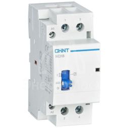 Контактор модульный NCH8-20M/20 AC 220-240В 50/60Гц ручное управление (R) CHINT 257409