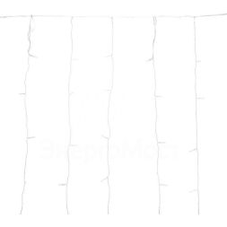 Гирлянда &amp;quot;Дождь&amp;quot; светодиодный 2х1.5м эффект мерцания прозр. провод IP44 230В диоды бел. 150 LED Neon-Night 235-515