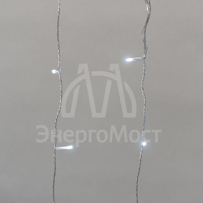Гирлянда &amp;quot;Дождь&amp;quot; светодиодный 2х1.5м эффект мерцания прозр. провод IP44 230В диоды бел. 150 LED Neon-Night 235-515