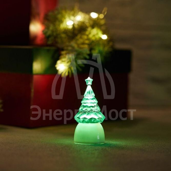 Фигура светодиодная &amp;quot;Елочка Кристалл&amp;quot; на подставке RGB Neon-Night 501-051