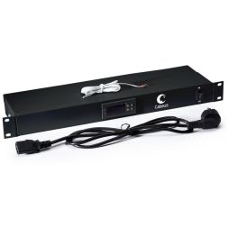 Панель микропроцессорная контрольная JG01-BK со встроен. термостатом для автомат. регулирования или управления вентиляторн. модулями черн. RAL 9004 Cabeus 8618c