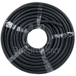 Труба гофрированная FRHF d20мм с протяжкой черн. (уп.100м) Plast PROxima EKF FRHF-20