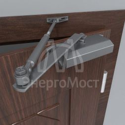 Доводчик дверной для установки на дверь весом до 65кг Rexant 46-0503