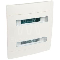 Бокс СП Practibox 2х12 мод. с шинами N и PE IP40 бел/бел. двер. Leg 601118