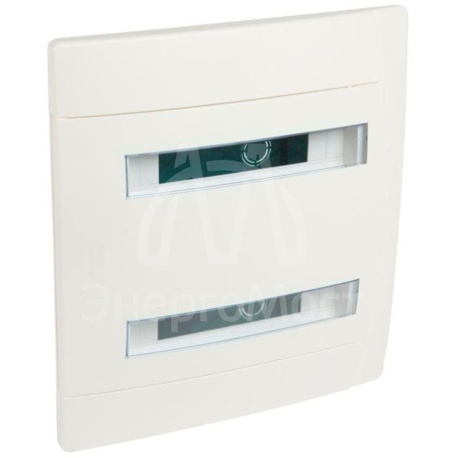 Бокс СП Practibox 2х12 мод. с шинами N и PE IP40 бел/бел. двер. Leg 601118