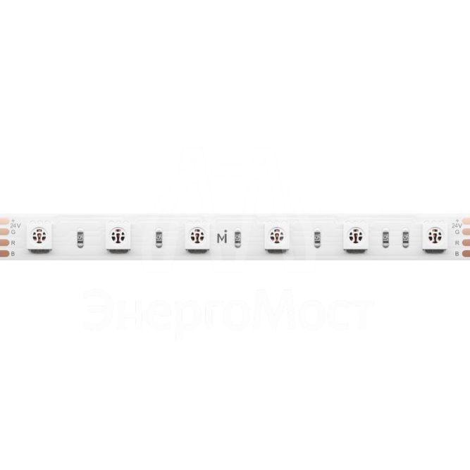 Лента светодиодная 24В 5050 14.4Вт/м RGB IP20 (уп.5м) Maytoni 201197