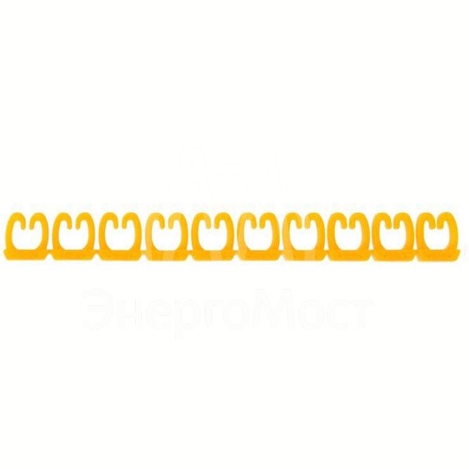 Маркер кабельный 0-9 комплект в блистере от 4 до 6мм (уп.100шт) Rexant 12-6062