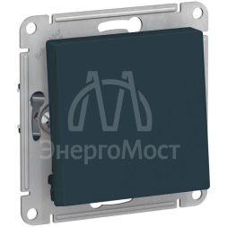 Механизм переключателя проходного 1-кл. СП AtlasDesign 10А IP20 (сх. 6) 10AX изумруд SchE ATN000861