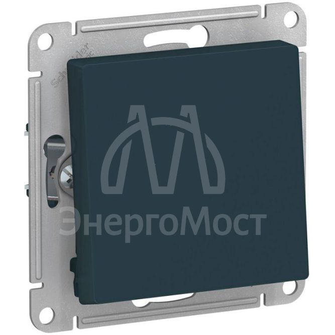 Механизм переключателя проходного 1-кл. СП AtlasDesign 10А IP20 (сх. 6) 10AX изумруд SchE ATN000861