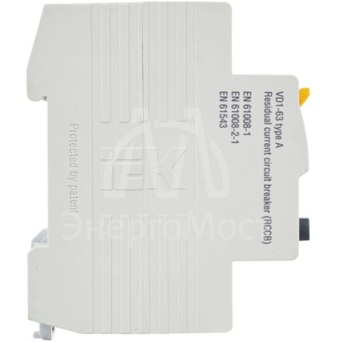 Выключатель дифференциального тока (УЗО) 2п 32А 30мА тип A ВД1-63 IEK MDV11-2-032-030