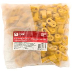 Изолятор-стойка угловой желт. PROxima EKF ak-1-1-y