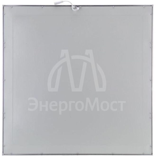Светильник светодиодный ЛУО-4008-L 36Вт 6500К IP40 панель тонкая 595х595 серебро без драйвера Basic EKF LPS-4008-L-36-6500