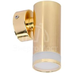 Светильник 4008 настенный под лампу GU10 золото IEK LT-UBB0-4008-GU10-1-K22