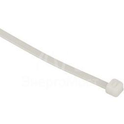 Хомут кабельный 3.6х150 нейл. бел. (уп.100шт) EKF plc-c-3.6x150