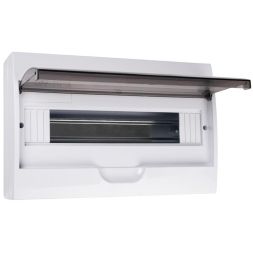 Бокс модульный накладной PDB/W 1015 WH (ЩРН-П-15) IP41 пластик. Pro JazzWay 5071711
