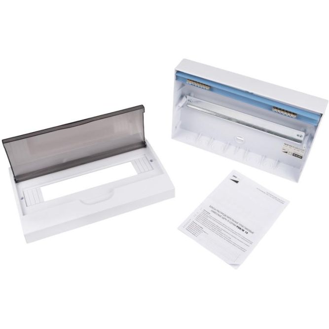 Бокс модульный накладной PDB/W 1015 WH (ЩРН-П-15) IP41 пластик. Pro JazzWay 5071711