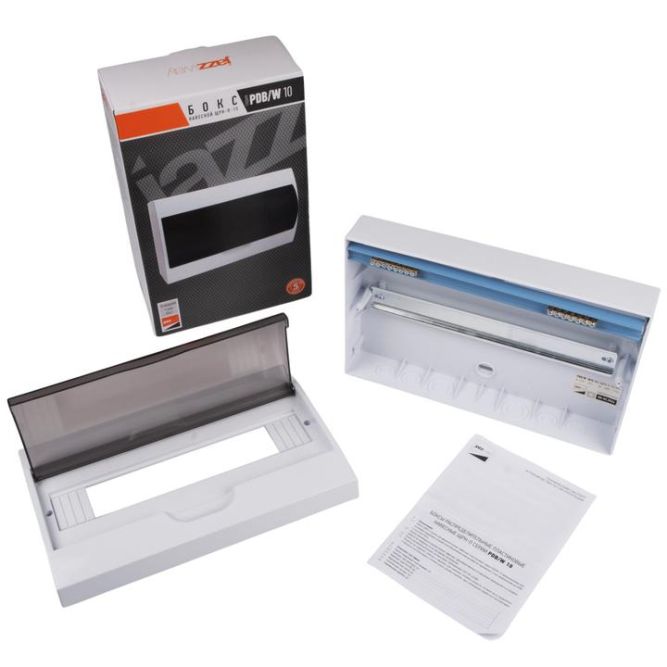 Бокс модульный накладной PDB/W 1015 WH (ЩРН-П-15) IP41 пластик. Pro JazzWay 5071711