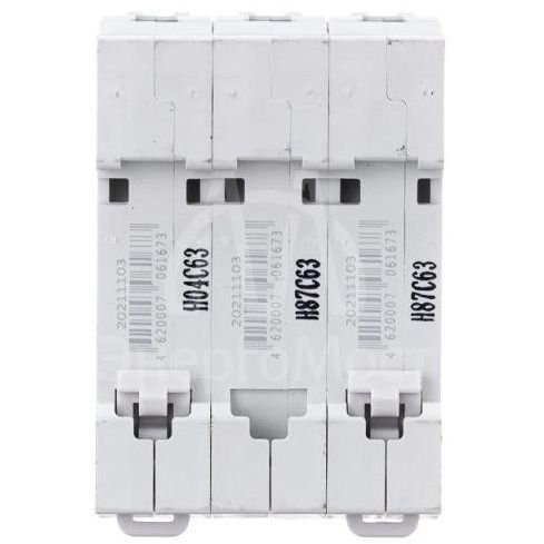 Выключатель автоматический модульный 3п C 63А 4.5кА ВА-101 SchE 11084DEK