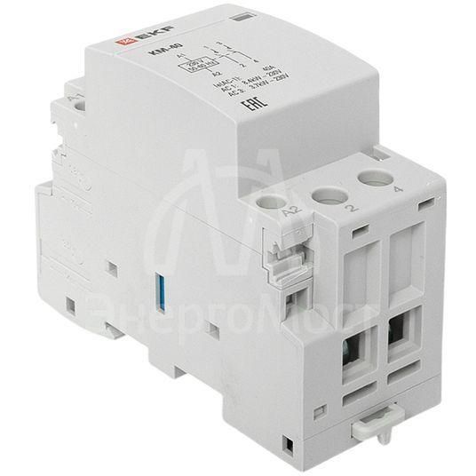 Контактор модульный КМ 40А 2NО (2 мод.) EKF km-2-40-20