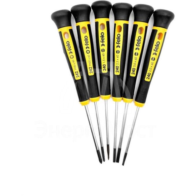 Набор отверток для точных работ (уп.6шт) Felo 24096156