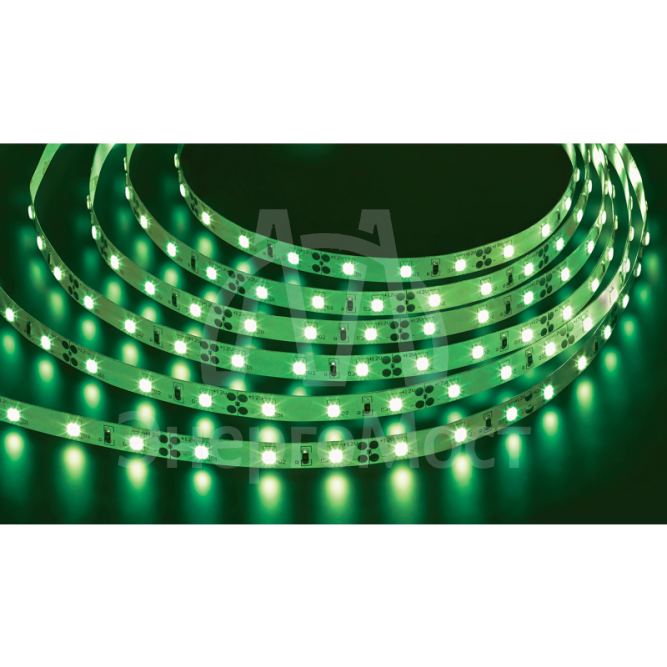 Лента светодиодная 71 436 NLS-3528G60-4.8-IP20-12В-Pro R5 4.8Вт/м (уп.5м) Navigator 71436