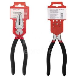Плоскогубцы комбинированные 200мм обливные рукоятки Rexant 12-4613-1