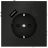 Розетка 1-м СП S70 16А с USB A+С с заземл. защ. шторки механизм черн. матов. Voltum VLS040508