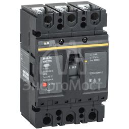 Выключатель автоматический 3п 125А 35кА ВА88-35 MASTER IEK SVA30-3-0125-02