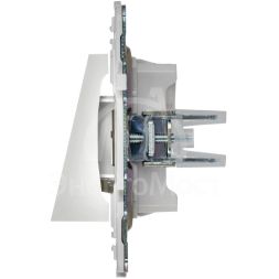 Вывод кабеля SKANDY SK-O01W арктич. бел. IEK SK-VK10-0-K01