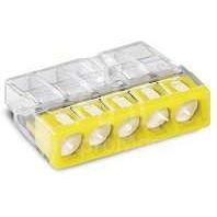 Клемма 5х(0.5-2.5мм) 5-х проводн. для распред. короб. (с контактн. пастой &amp;quot;Alu-Plus&amp;quot;) WAGO 2273-245