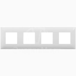 Рамка 4-м 8мод. Avanti &amp;quot;Белое облако&amp;quot; DKC 4400908
