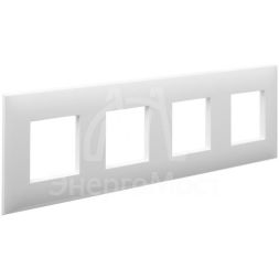 Рамка 4-м 8мод. Avanti &amp;quot;Белое облако&amp;quot; DKC 4400908