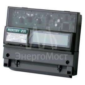 Счетчик &amp;quot;Меркурий&amp;quot; 231 AT-01I 3ф 5-60А 1 класс точн.; многотариф.; IrDA ЖКИ Моск. вр. Инкотекс М0000051789