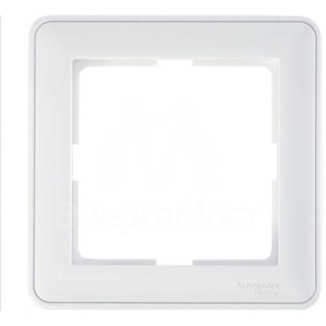 Рамка 1-м W59 бел. SchE KD-1-18 (КД-1-18)