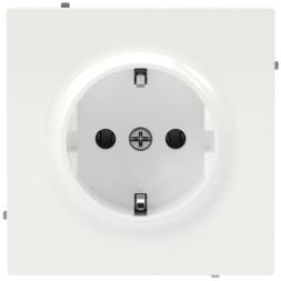 Розетка силовая KANT 2P+E без шторки бел. магнолия DKC 7000033